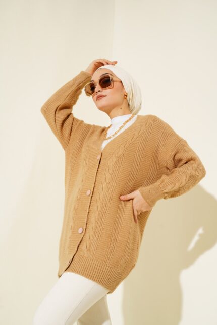 <tc>Cardigan en tricot pour le voile 15768</tc>