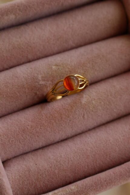 <tc>Bague accessoire ajustable avec design ethnique 21</tc>