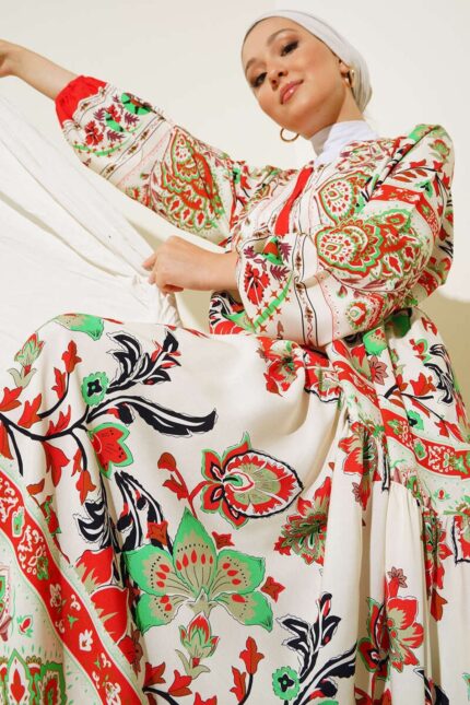 <tc>Robe à motif authentique 2423</tc>