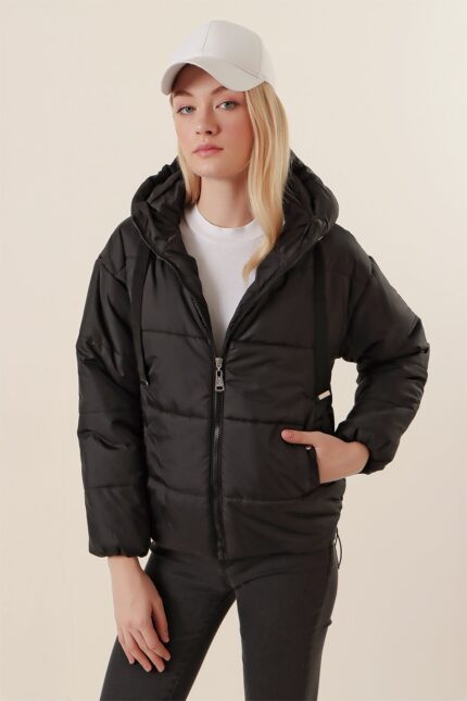 <tc>Manteau matelassé crop 5136</tc>