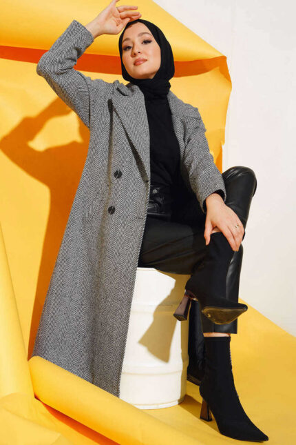 oversize coupe large en laine long manteau en cachemire 9113