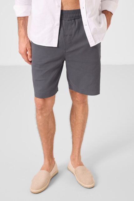 <tc>Short garçon chino tissé, léger et extensible, coupe standard – 81289


</tc>