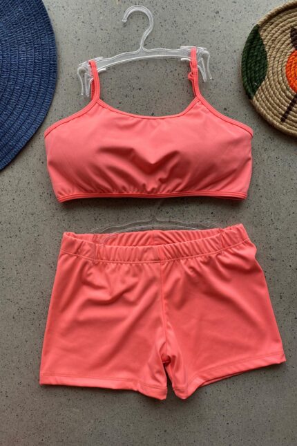 <tc>Ensemble de bikini sportif pour jeune fille</tc>