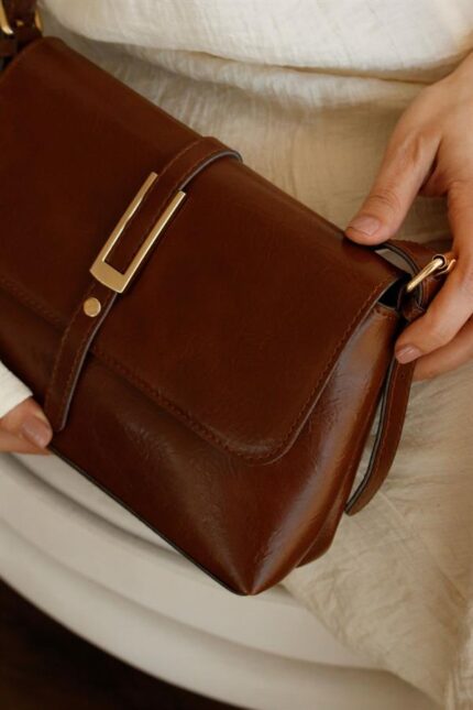 <tc>Sac à main femme Glosei coloris camel_x000D_

</tc>