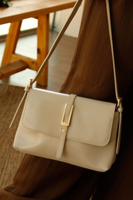 <tc>Sac à main femme Glosei coloris taupe_x000D_

</tc>