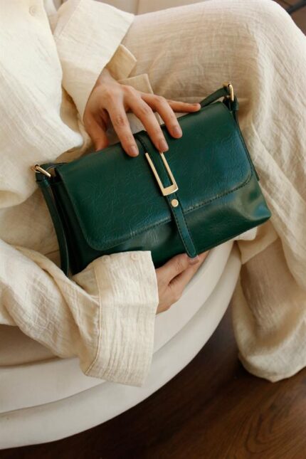 <tc>Sac à main femme Glosei coloris vert_x000D_

</tc>