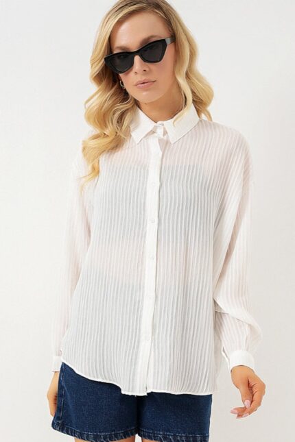 <tc>chemise longue oversize pour femme 20320_x000D_

</tc>