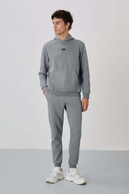 david siyah şardonlu erkek eşofman takim - 85192